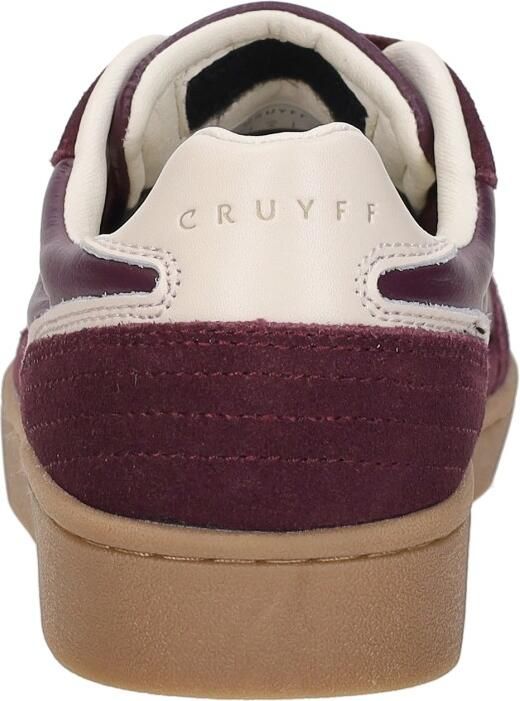 Cruyff Calcio Cup bordeaux sneakers dames (CCW253941302) - Foto 4