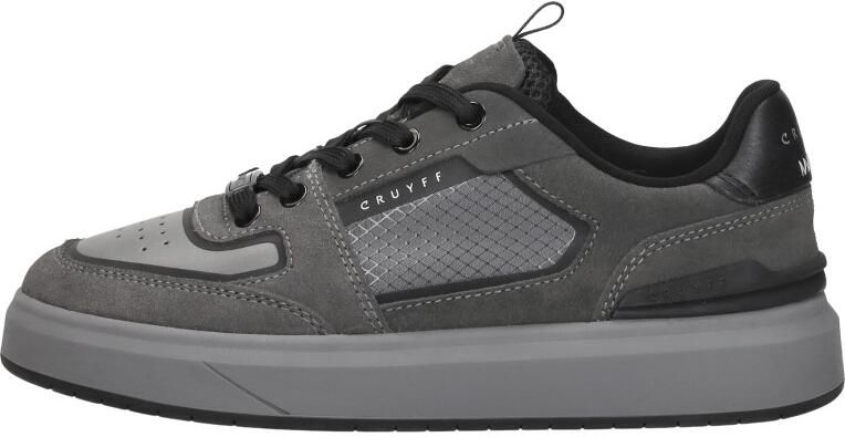 Cruyff Junior Endorsed Tech Pinstripe Sneakers Jongens Grijs - Foto 2