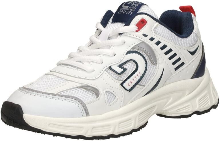 Cruyff Junior Marti B Sneakers Jongens Leren Sneaker Wit - Foto 4