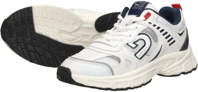 Cruyff Junior Marti B Sneakers Jongens Leren Sneaker Wit - Foto 7