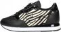 Cruyff Parkrunner dames sneaker Zwart wit - Thumbnail 3