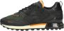 Cruyff Superbia Silhouette Runners Zwart Heren - Thumbnail 4