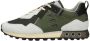 Cruyff Lage Sneakers Superbia Zwart Suède Multicolor Heren - Thumbnail 3