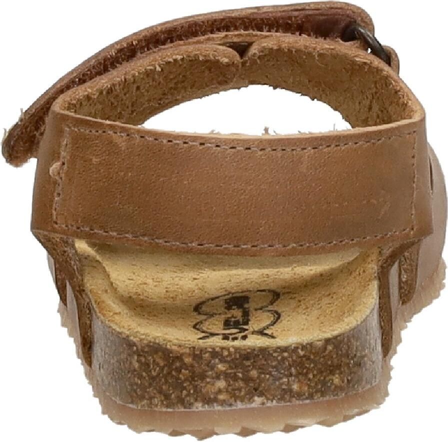 Develab 48195 leren sandalen cognac Bruin Leer Effen 21 - Foto 5