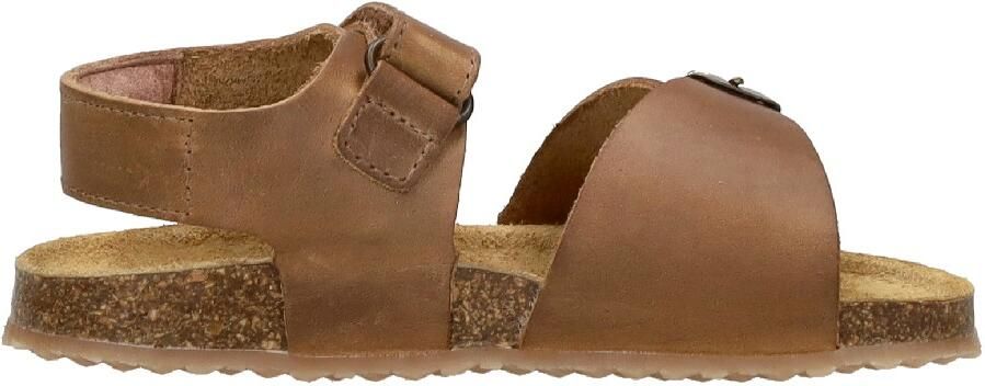 Develab 48195 leren sandalen cognac Bruin Leer Effen 21 - Foto 10