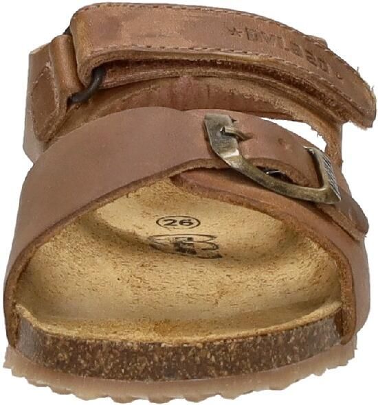 Develab 48195 leren sandalen cognac Bruin Leer Effen 21 - Foto 9