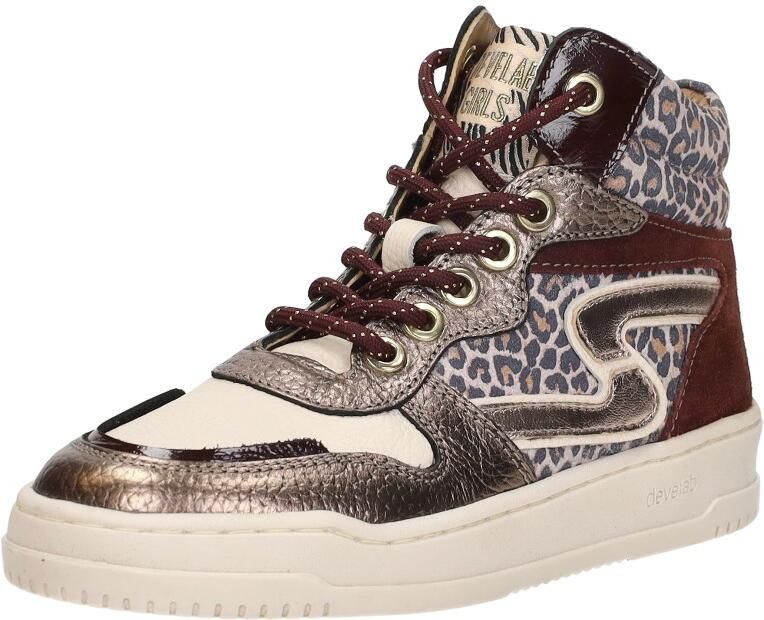 Develab Veterschoen hoog Veterschoen hoog Bordeaux