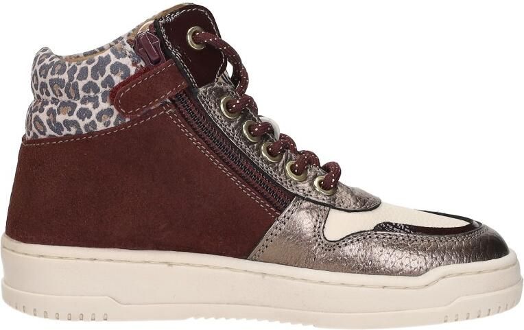 Develab Veterschoen hoog Veterschoen hoog Bordeaux - Foto 5