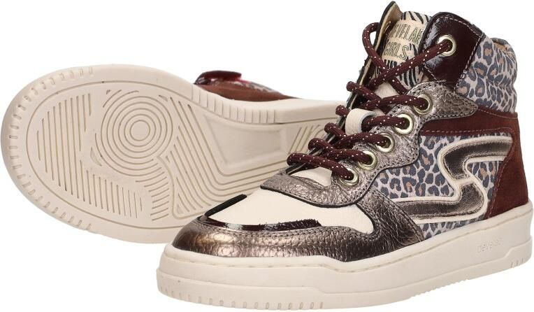 Develab Veterschoen hoog Veterschoen hoog Bordeaux - Foto 6