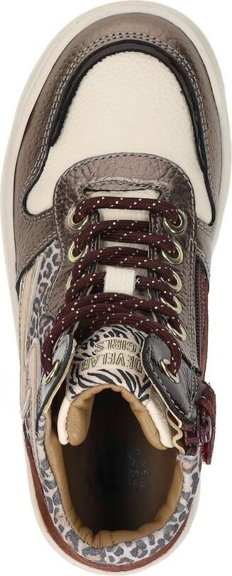 Develab Veterschoen hoog Veterschoen hoog Bordeaux - Foto 7