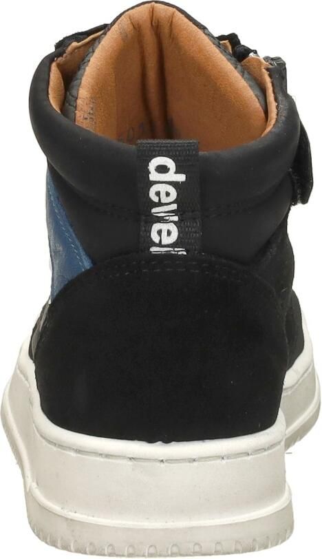 Develab Veterschoenen Hoog Veterschoenen Hoog Zwart - Foto 4