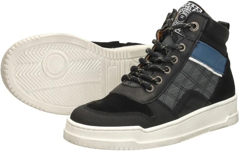 Develab Veterschoenen Hoog Veterschoenen Hoog Zwart - Foto 5