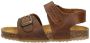 Develab leren sandalen cognac Bruin Leer Effen 26 - Thumbnail 5