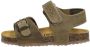 Develab leren sandalen kaki Groen Leer Effen 26 - Thumbnail 3
