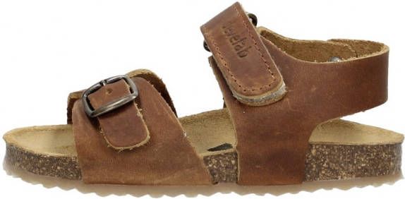 Develab 48195 leren sandalen cognac Bruin Leer Effen 21 - Foto 5