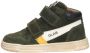 Develab 45149 526 Green Waxed Klittenbandschoenen - Thumbnail 2