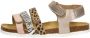 Develab leren sandalen goud roze Meisjes Leer Meerkleurig 27 - Thumbnail 4