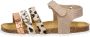 Develab 48304 leren sandalen met dierenprint goud multi Meisjes Leer Dierenprint 27 - Thumbnail 5