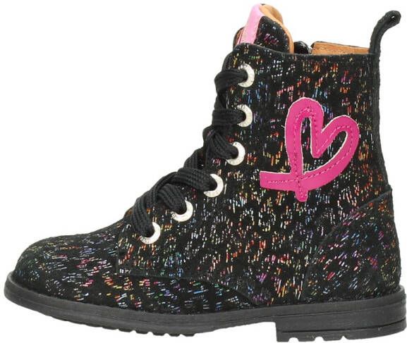 Develab Veterschoen hoog Veterschoen hoog zwart