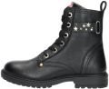 Develab 44316 Veterboots Laarzen Met Veters Meisjes Kids Zwart - Zwart