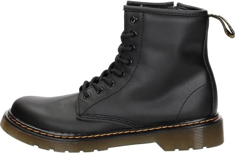 Dr. Martens Delaney Schoenen met rits en veter Meisjes Zwart;Zwarte Black softy - Foto 9