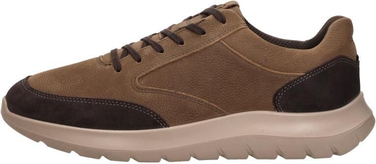 ECCO art. 571814 61894 city stride sneaker heren bruin veter - Foto 2