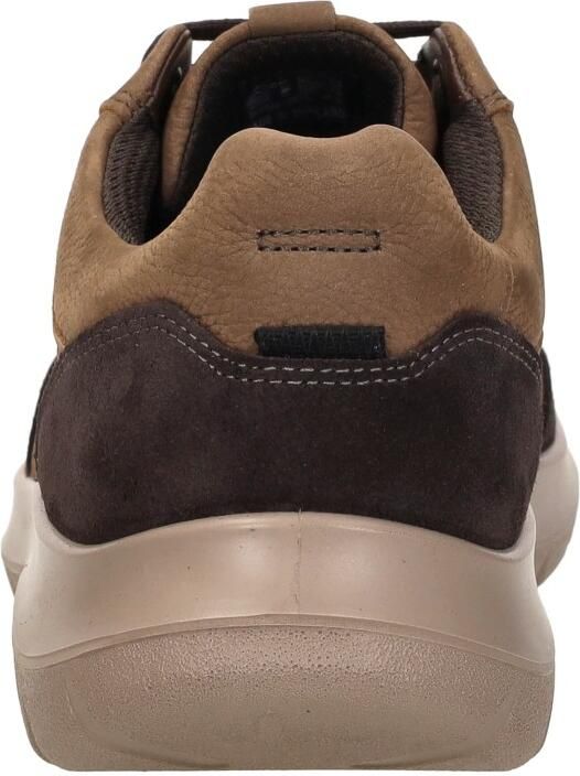 ECCO art. 571814 61894 city stride sneaker heren bruin veter - Foto 4