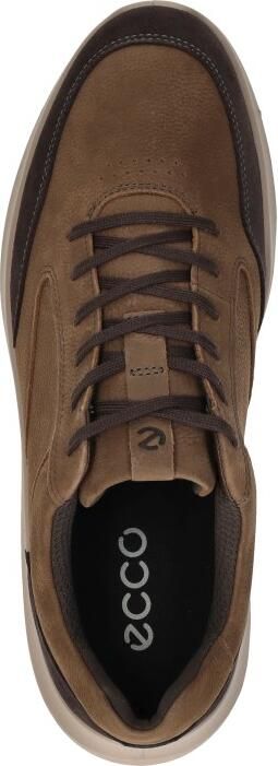 ECCO art. 571814 61894 city stride sneaker heren bruin veter - Foto 7