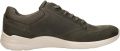 Ecco Sneakers Irving met witte loopzool vrijetijdsschoen lage schoen veterschoen - Groen