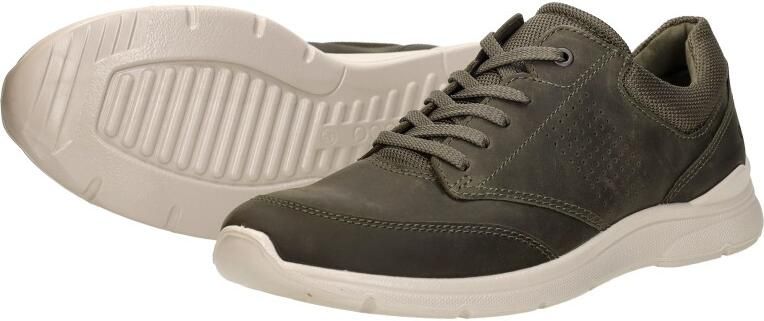 Ecco Sneakers Irving met witte loopzool vrijetijdsschoen lage schoen veterschoen - Foto 8