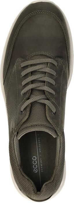 Ecco Sneakers Irving met witte loopzool vrijetijdsschoen lage schoen veterschoen - Foto 9