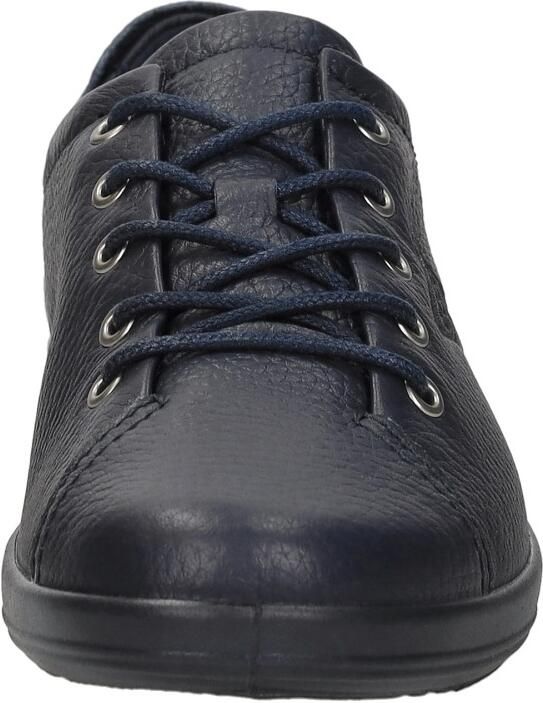 Ecco Veterschoenen Soft 2.0 vrijetijdsschoen lage schoen veterschoen met subtiele logo-opdruk - Foto 6