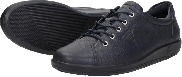 Ecco Veterschoenen Soft 2.0 vrijetijdsschoen lage schoen veterschoen met subtiele logo-opdruk - Foto 7