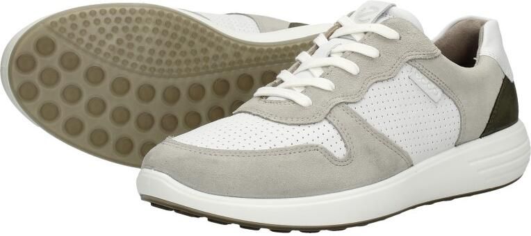 Ecco Soft 7 Sneaker Heren Grijs Taupe - Foto 6