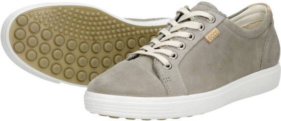 Ecco Grijze Veterschoenen Soft 7 Ladies - Foto 4