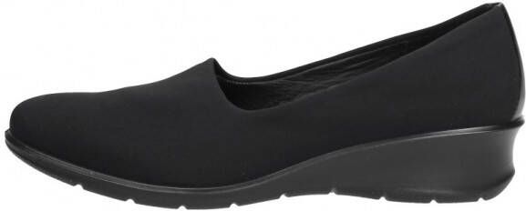 ECCO Felicia Dames stoffen instappers stretch Zwart Size: 38 (UK 5-5.5) - Foto 3