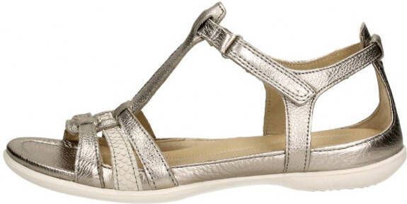 Ecco Sandalen Flash zomerschoen sandaal klittenbandschoen in metallic-look - Foto 11