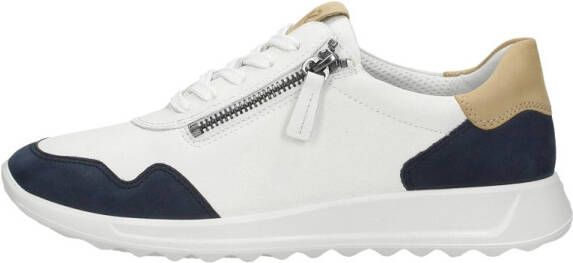 ECCO Flexfure Runner dames sneaker Wit blauw - Foto 2