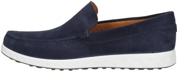 Ecco Blauwe Instapschoenen S Lite Moc Indigo