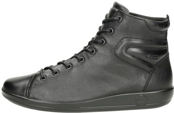 Ecco Hoge veterschoenen in sportieve look - Schoenen.nl