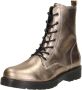 Aqa Veterschoenen Hoog Veterschoenen Hoog Goudkleur - Thumbnail 3