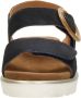Ara Bilbao-S Sandalen Plat Blauw - Thumbnail 5