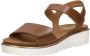 Ara Bilbao-S Sandalen Plat Cognac - Thumbnail 3