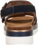 Ara Malaga-S Sandalen Plat Blauw - Thumbnail 4