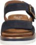 Ara Malaga-S Sandalen Plat Blauw - Thumbnail 5