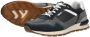 Australian Blauwe Suède Lage Sneakers Novecento Multicolor Heren - Thumbnail 11