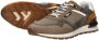 Australian Grijze Leren Sneakers met Comfortabel Voetbed Brown - Thumbnail 11