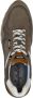 Australian Grijze Leren Sneakers met Comfortabel Voetbed Brown - Thumbnail 12