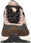 Björn Borg Chunky Runner Sneaker met Gemengde Materialen Brown Dames - Thumbnail 12