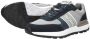 Björn Borg R2400 SUE M Sneakers Laag Blauw - Thumbnail 8
